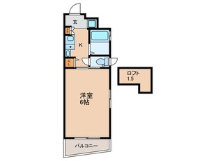 ｴｽﾃﾑｺｰﾄ大阪・中之島南(211)の物件間取画像